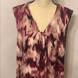 Calvin Klein Woman’s Top 3X Sleeveless Purple
